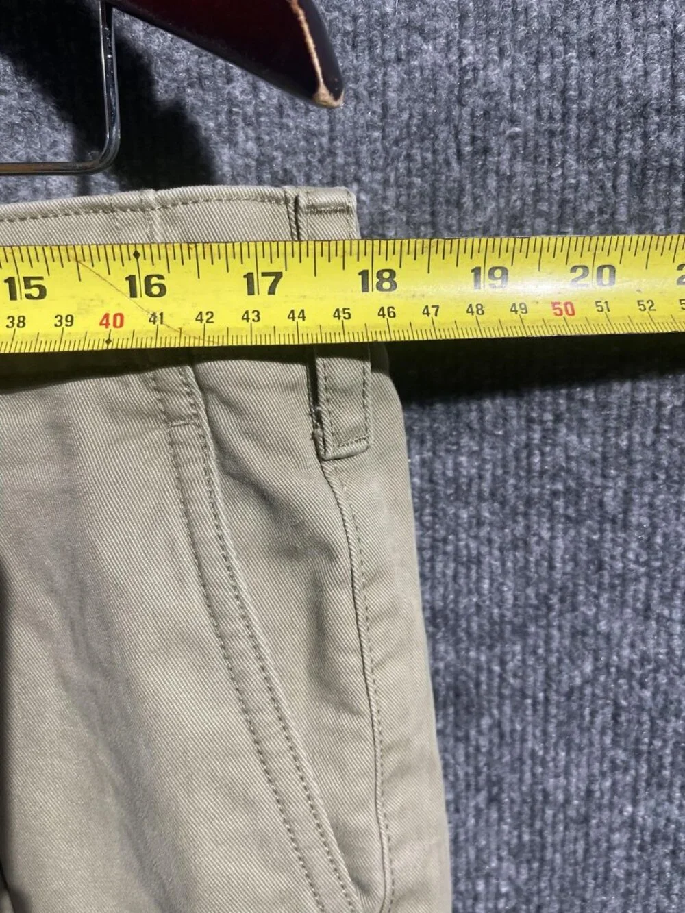 Banana Republic Martin Pants Mens 33x34 Beige Chino Flat Front Straight Leg